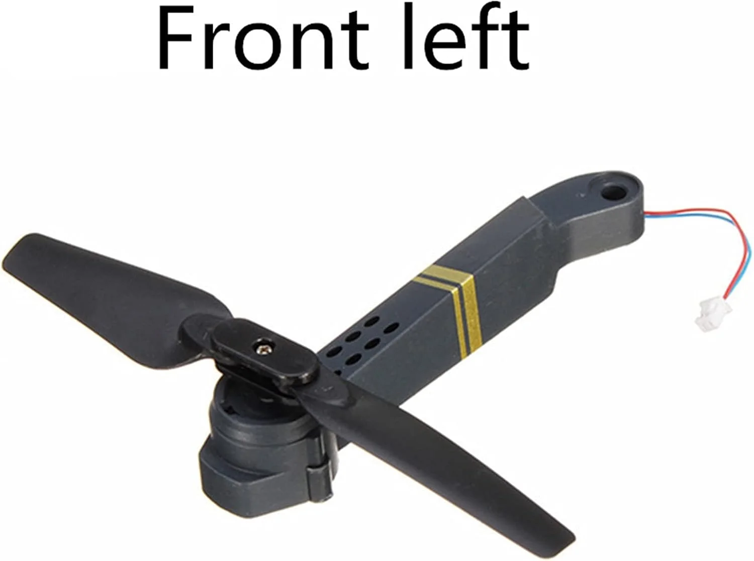 قطعات یدکی بازوهای محور جلو/عقب چپ/راست با موتور و ملخ، جایگزینی قطعات پهپاد برای بازوی موتور ملخ کوادکوپتر RC