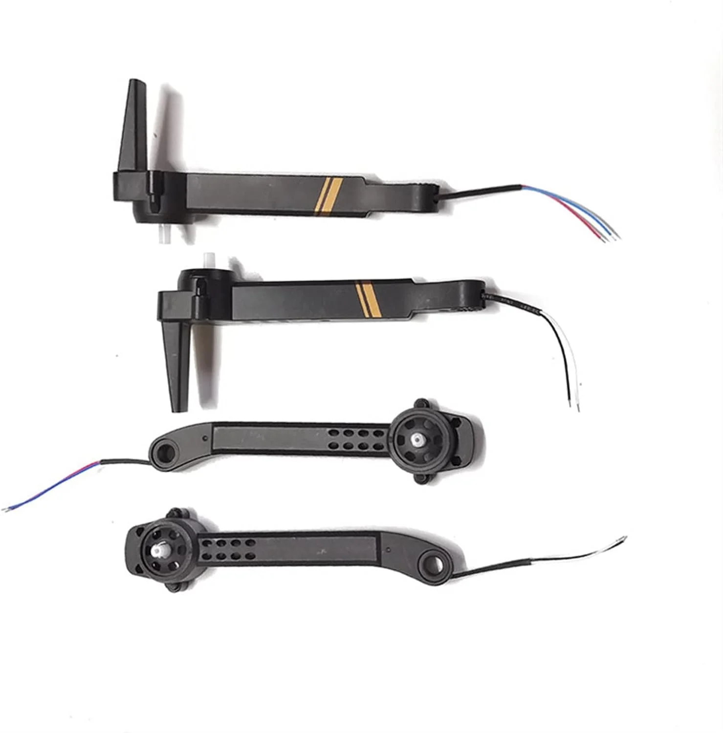 قطعات کوادکوپتر تاشو شامل موتور V4، چرخ دنده ها، مناسب برای RICHIE، برای بازوی موتور پروانه پهپاد 4D-V4 (سفید)