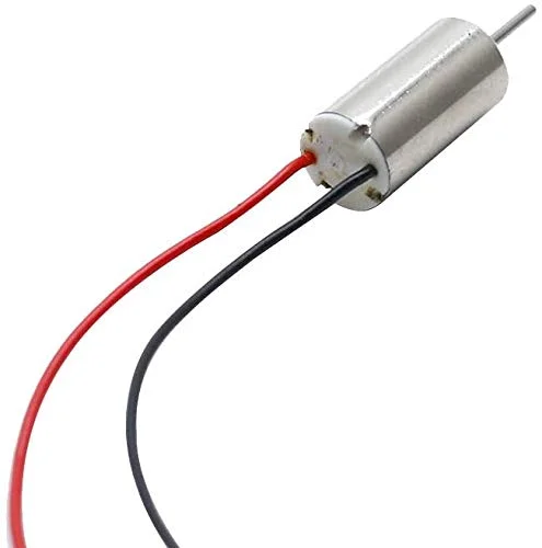 موتور DC میکرو بدون هسته 6x12 میلی‌متری 1.5-3.7 ولت 40000 دور در دقیقه برای مدل هواپیما و اسباب بازی های RC - (10 عدد)
