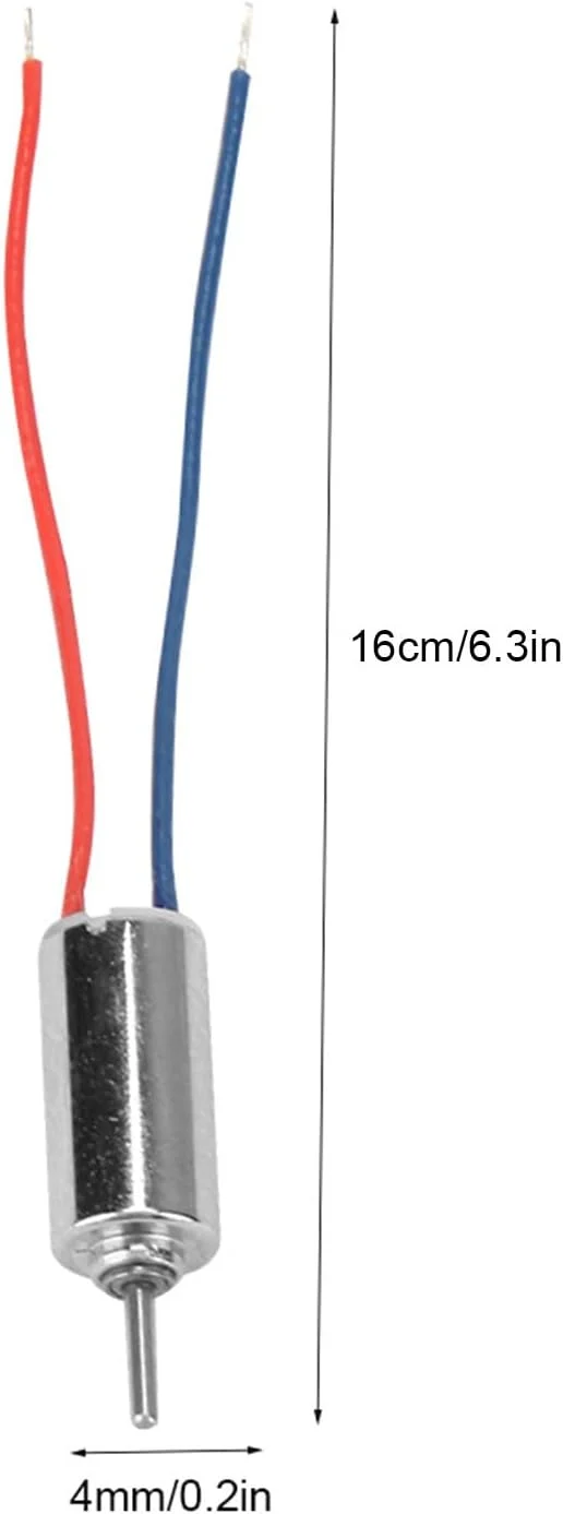 موتور مدل 5 عددی DC 4.5V 32250 دور در دقیقه بدون هسته، موتور کوچک برای هواپیما و اسباب بازی