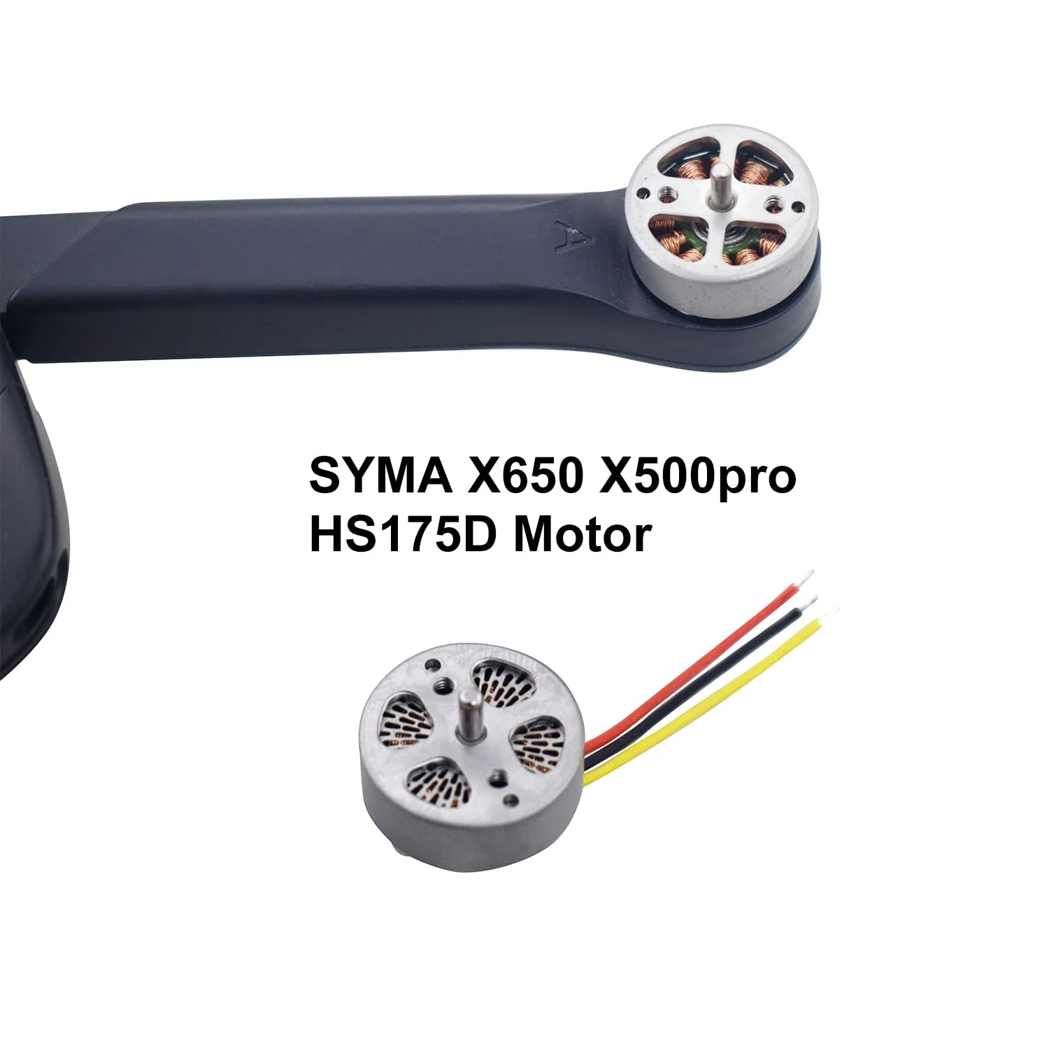 2 عدد موتور براشلس کوادکوپتر تاشو SYMA X650 X500pro HS175D مناسب برای تصویربرداری هوایی