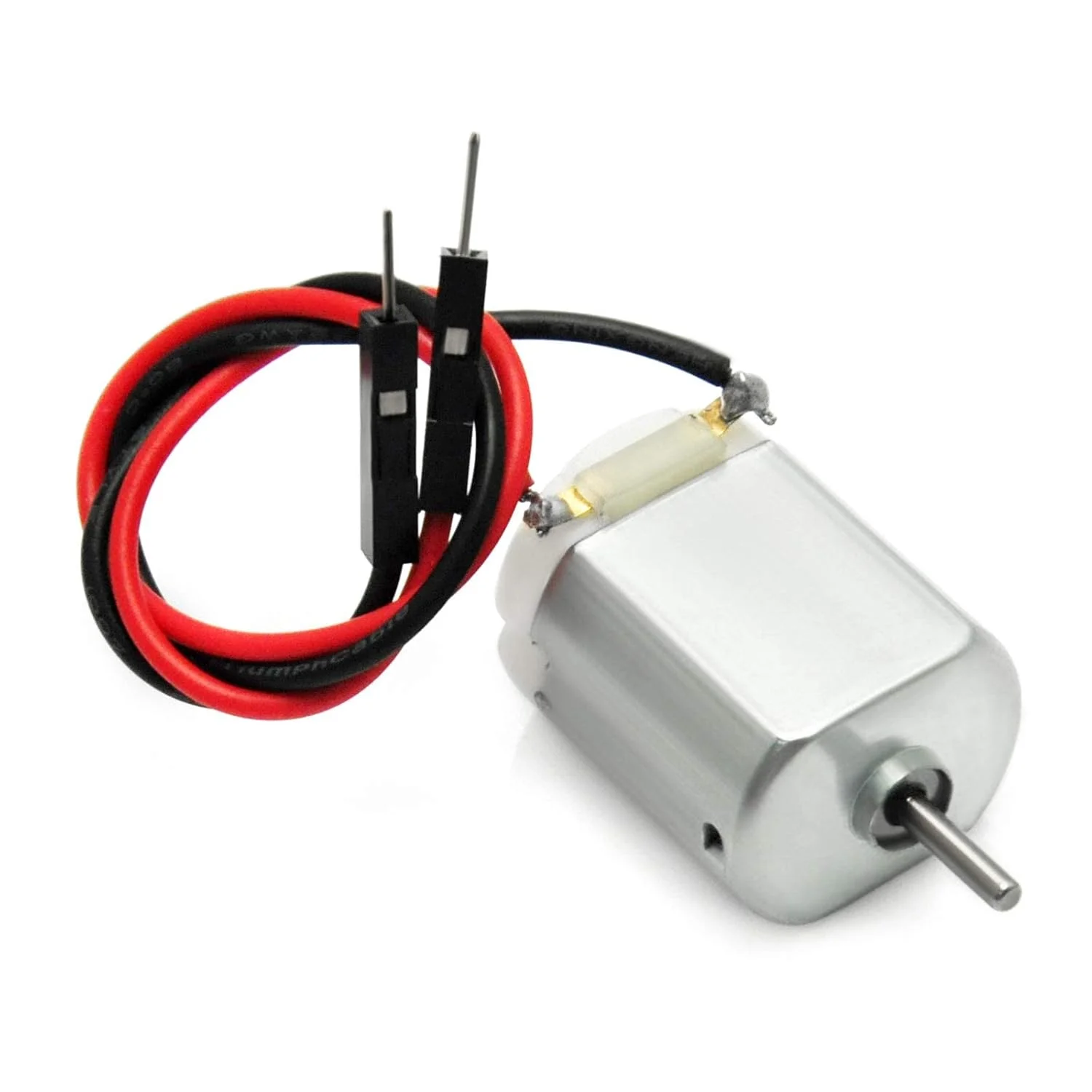 موتور DC کوچک، موتور میکرو نوع 130 DC با ولتاژ 1 تا 6 ولت، موتور الکتریکی کوچک با گشتاور بالا و سرعت زیاد برای پروژه های سرگرمی، رباتیک، کیت های STEM، ماشین اسباب بازی DIY (بسته 6 عددی)