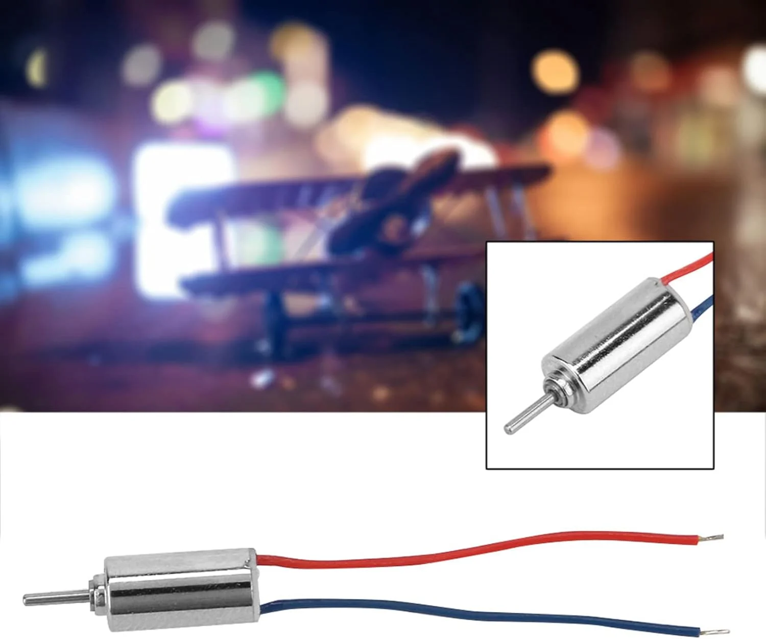 موتور مدل 5 عددی DC 4.5V 32250 دور در دقیقه بدون هسته، موتور کوچک برای هواپیما و اسباب بازی