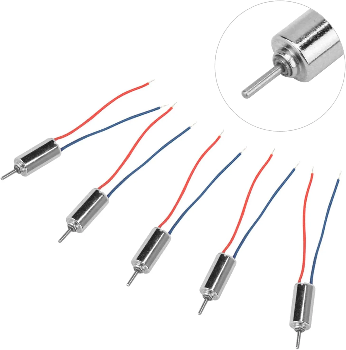 موتور مدل 5 عددی DC 4.5V 32250 دور در دقیقه بدون هسته، موتور کوچک برای هواپیما و اسباب بازی