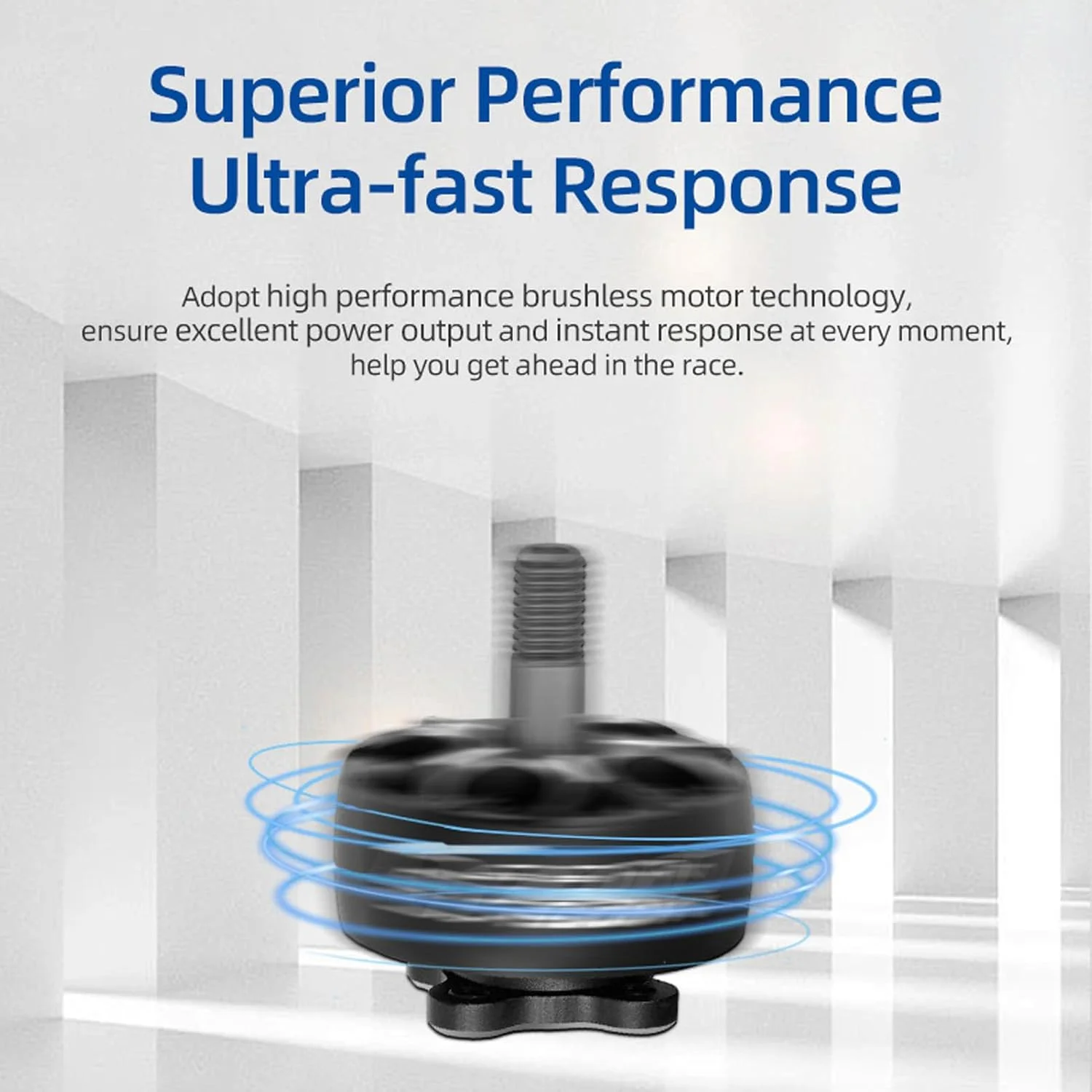 موتور براشلس 1500KV پهپاد، 8-4S 33.6V آلیاژ آلومینیوم با راندمان بالا، موتور براشلس هواپیمای RC با پیچش بزرگ، مناسب برای پهپاد مسابقه ای FPV