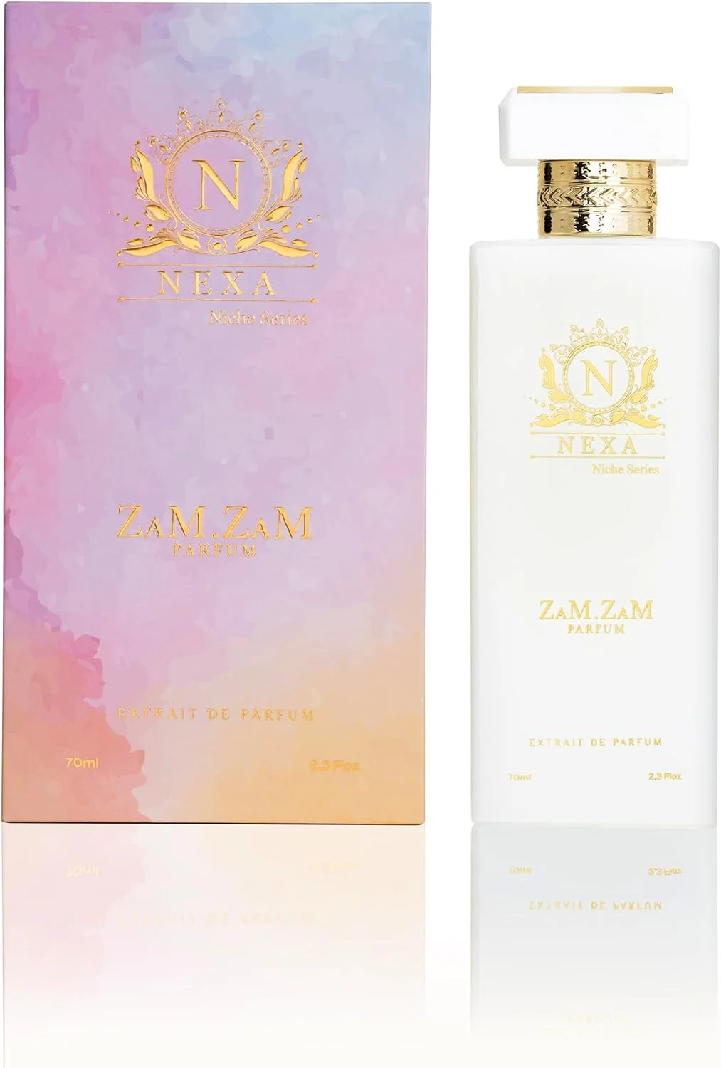 ادو پرفیوم 70 میلی لیتری نِکسا унисекс | رایحه ماندگار با ترنج، گریپ فروت، رز، یاس، توت فرنگی، یلانگ یلانگ، شکوفه پرتقال، خزه بلوط، چوب صندل و عنبر