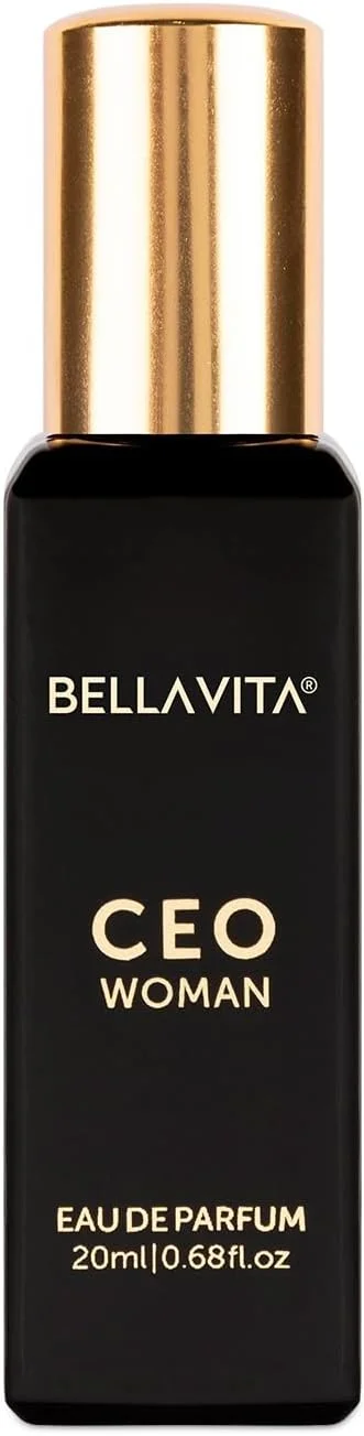 ادو پرفیوم زنانه بلا ویتا لاکچری ارگانیک مدل CEO | عطر ممتاز زنانه با رایحه وانیل، مشک و چوب | رایحه گلی و چوبی | 20 میلی لیتر