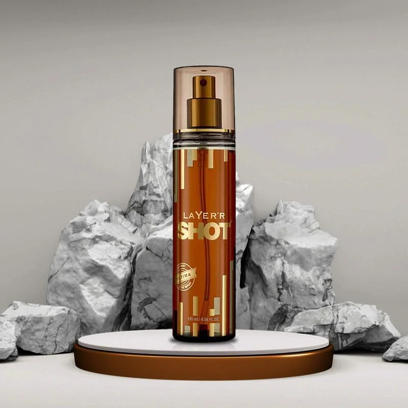 اسپری بدن مردانه لیرر شات گلد کمبو التیما، رایحه ماندگار و اسپرت (270 میلی لیتر، بسته 2 عددی)