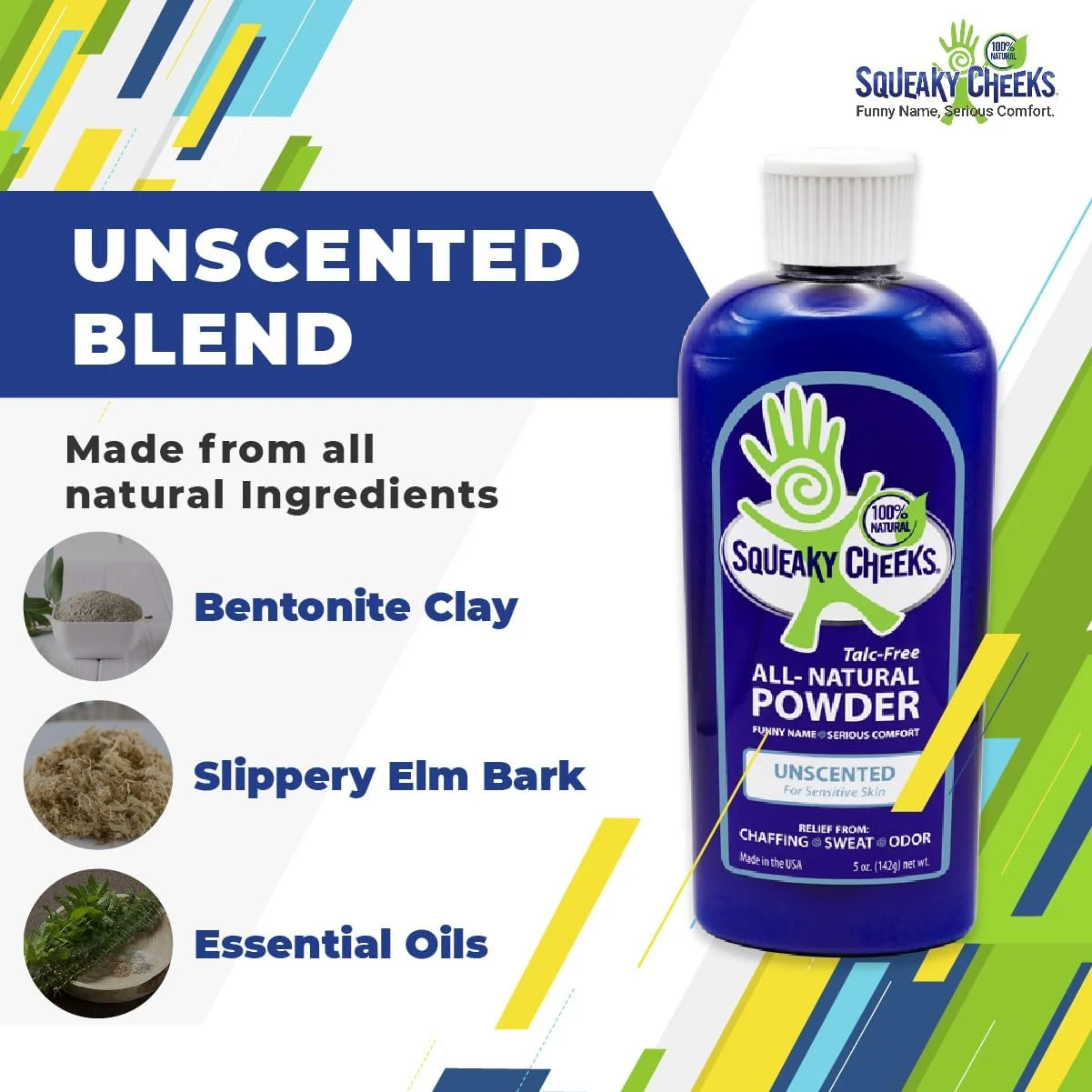 پودر بدن بدون بو برای پوست حساس - ملایم و مغذی - ارگانیک و بدون تالک (142 گرم) پودر بدن بدون بو برای پوست حساس - ملایم و مغذی - ارگانیک و بدون تالک (142 گرم)