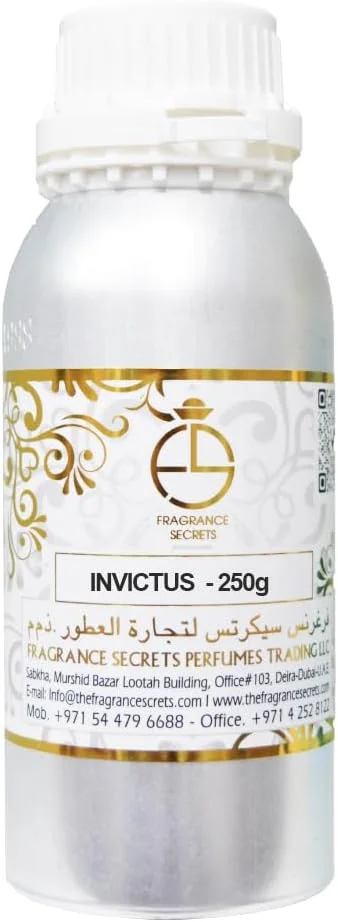 روغن عطر با الهام از اینویکتوس | روغن عطر مردانه غلیظ و ماندگار بدون الکل (100 گرم، 250 گرم، 500 گرم، 1 کیلوگرم) (100 گرم)