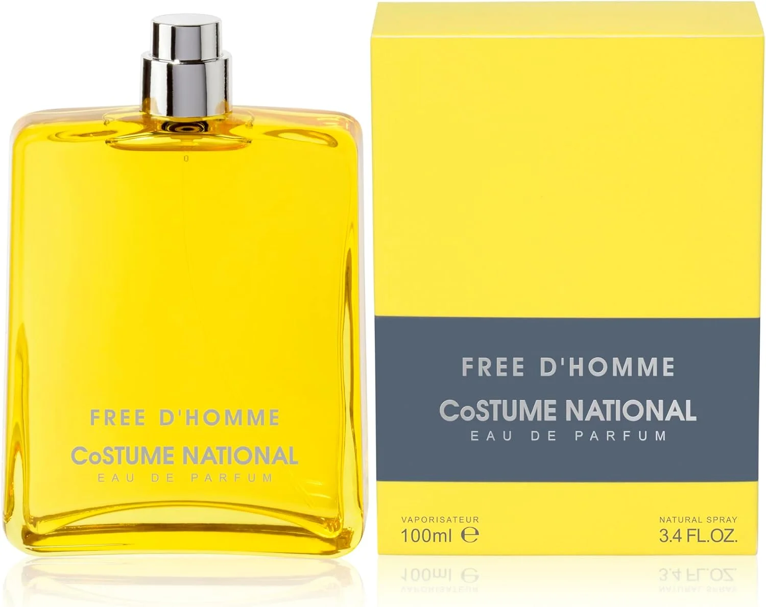 ادکلن مردانه کاستوم نشنال فری د هوم ۱۰۰ میل شرقی کهربایی