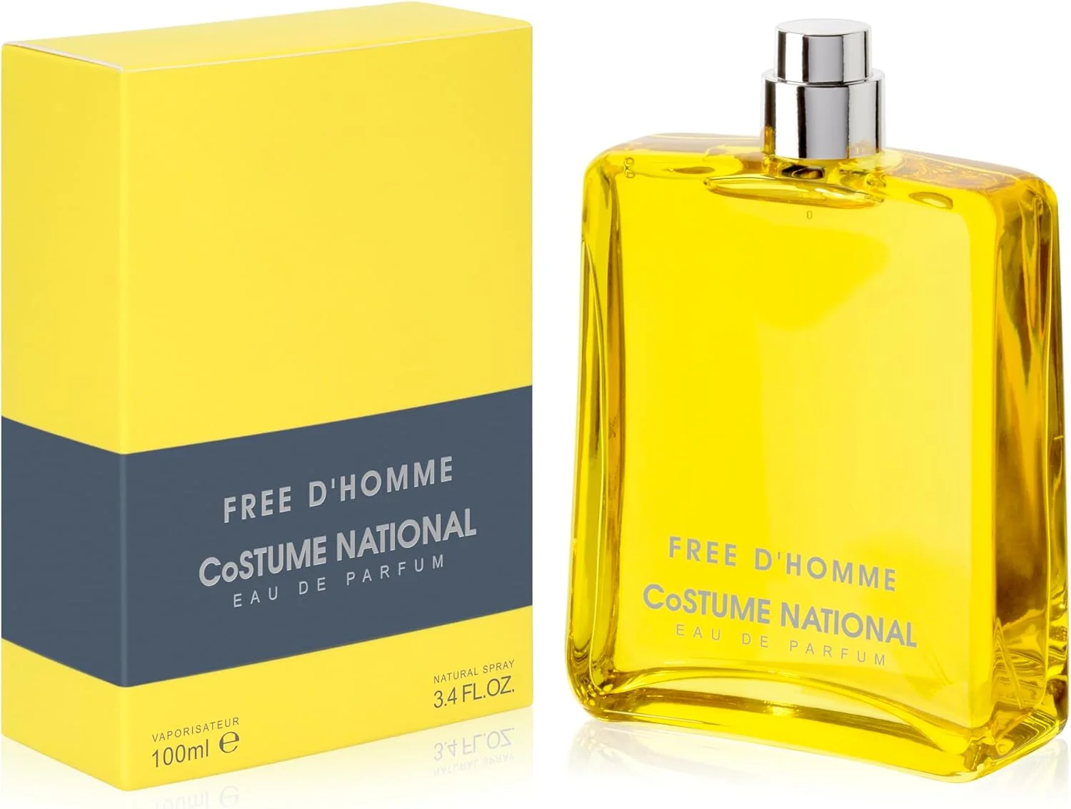 ادکلن مردانه کاستوم نشنال فری د هوم ۱۰۰ میل شرقی کهربایی