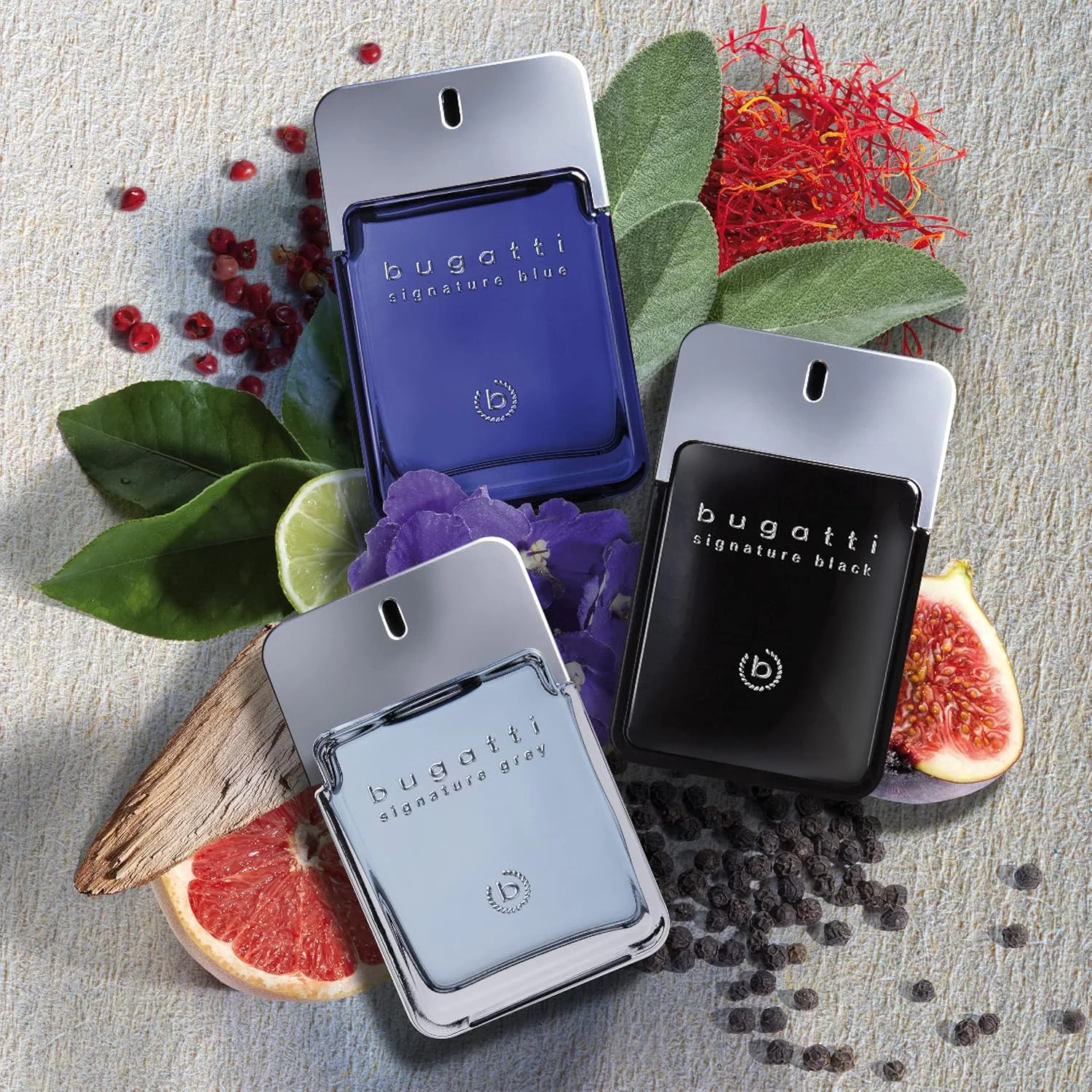 عطر مردانه بوگاتی سیگنیچر آبی، 100 میلی لیتر، ادو تویلت با رایحه ای تازه و مناسب برای تمام سنین، عطر، برای هر مناسبت و موقعیتی، ظریف، اسپرت، معطر