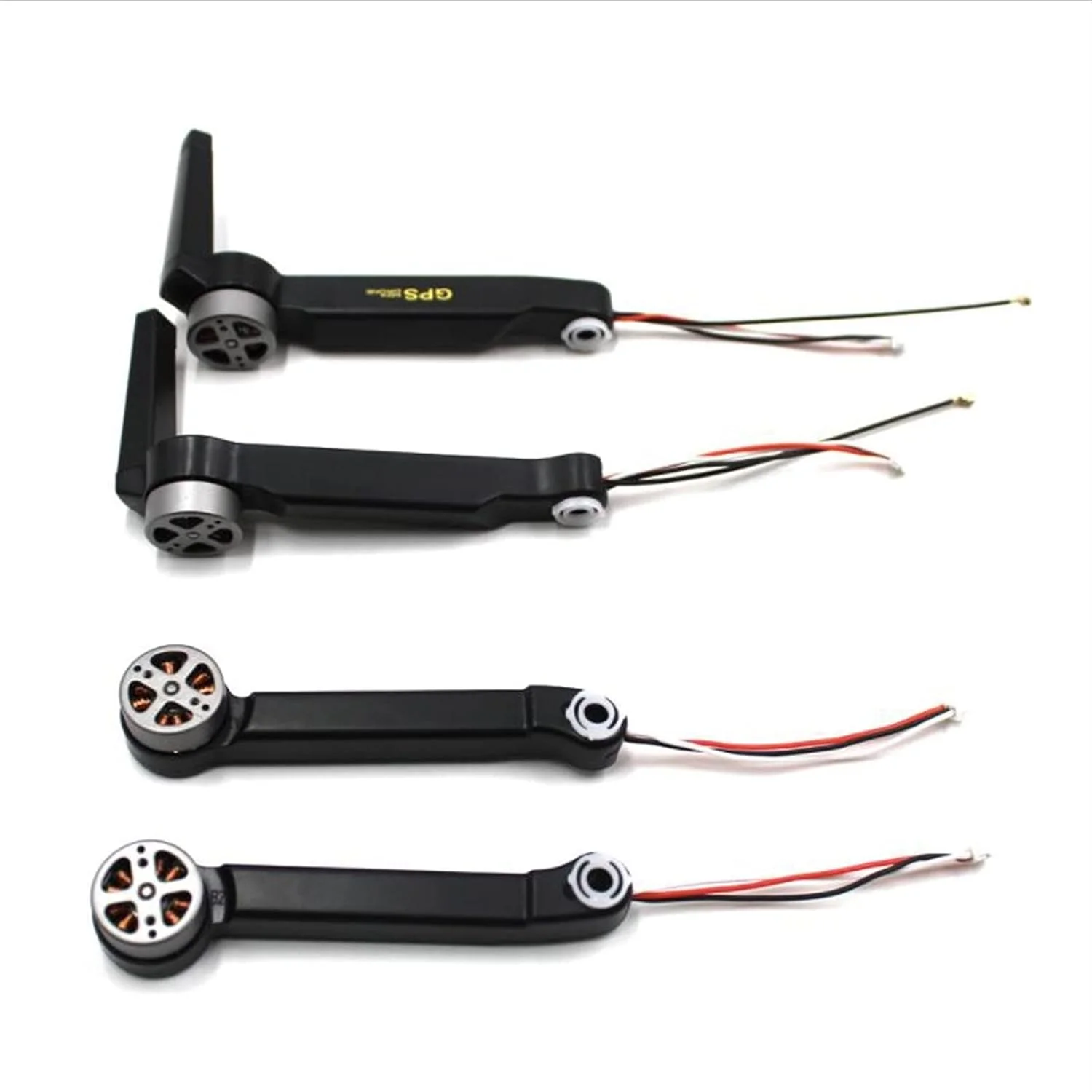 پروانه های کوادکوپتر، موتور براشلس، بازوی قطعات یدکی، مناسب برای SG108 DM001 L108 GPS RC بازوی جایگزین موتور پهپاد (مشکی عقب A)