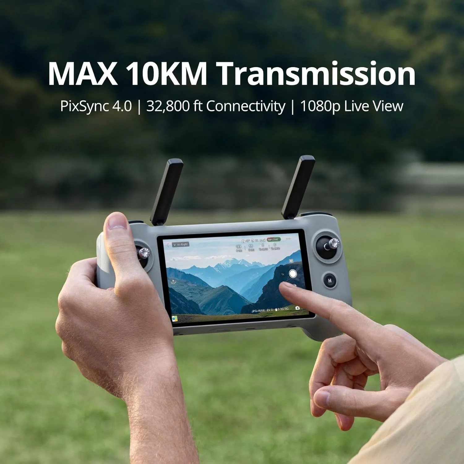 Potensic ATOM 2 Fly More Combo با RC PTD 1، پهپاد با دوربین برای بزرگسالان فیلم 4K، عکس 8K، انتقال 10 کیلومتر، 96 دقیقه پرواز، گیمبال 3 محوره، ردیابی هوش مصنوعی، فیلمبرداری عمودی، عکسبرداری شبانه هوش مصنوعی، زیر 249 گرم