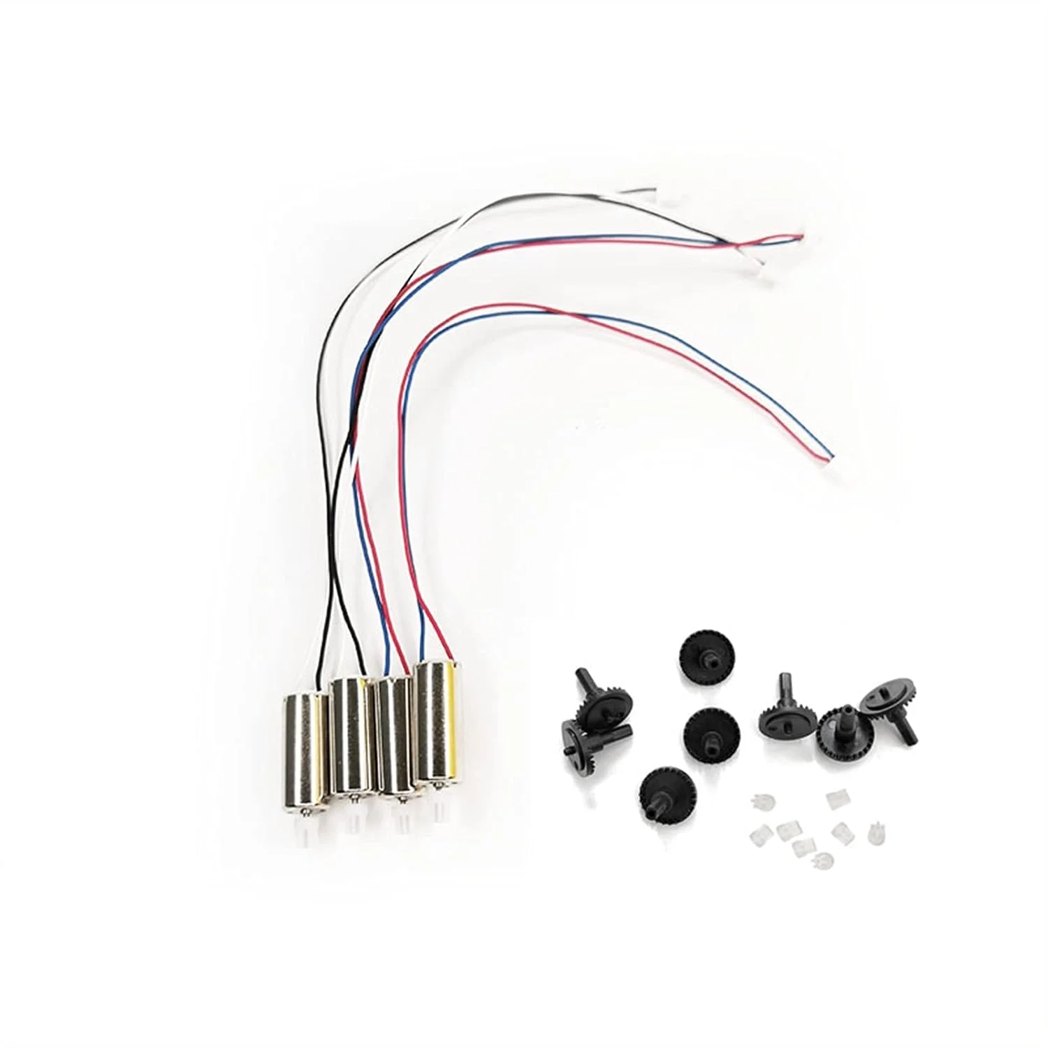 موتورهای CW CCW با چرخ‌دنده‌ها GD93، مناسب برای MINI، S171 XT6، برای LS-Quadcopter، جایگزینی موتور بازوی کوادکوپتر RC (خاکستری روشن)