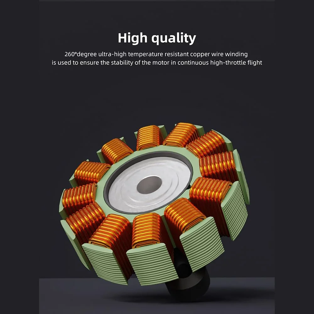 موتور براشلس HGLRC Specter 2806.5 1350KV 4-6S برای پهپادهای مسابقه ای FPV (تک)