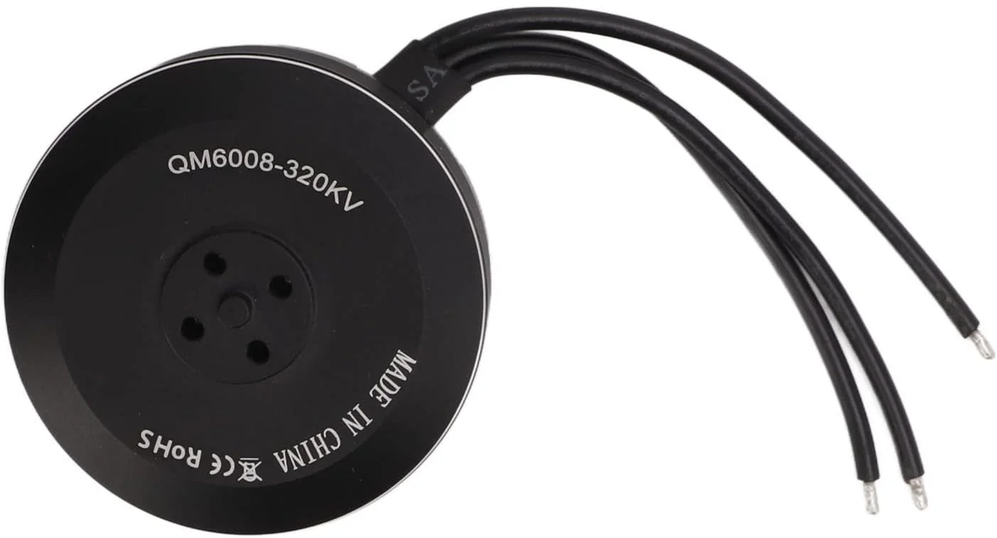 موتور براشلس QM6008 320KV با راندمان بالا برای مدل پهپاد RC