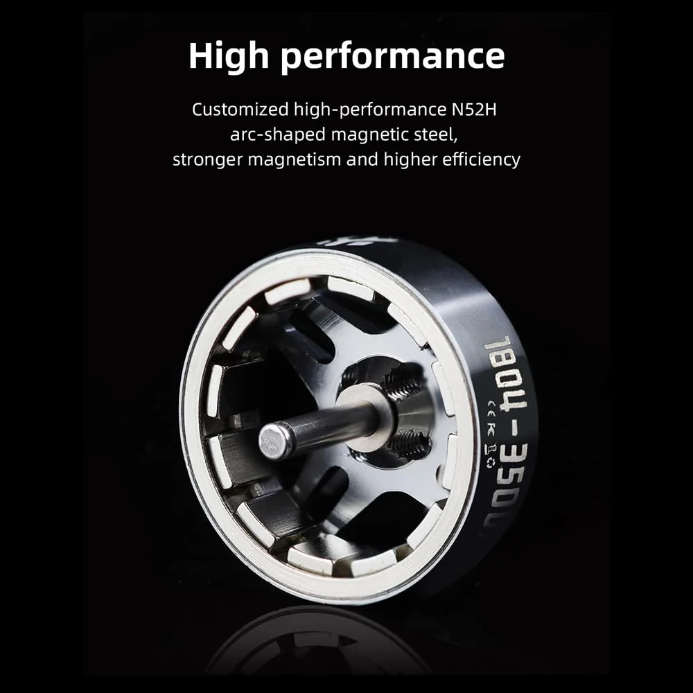 موتور براشلس HGLRC Specter 1804-3500KV 4S برای پهپادهای مسابقه ای FPV فری استایل 3 تا 3.5 اینچی