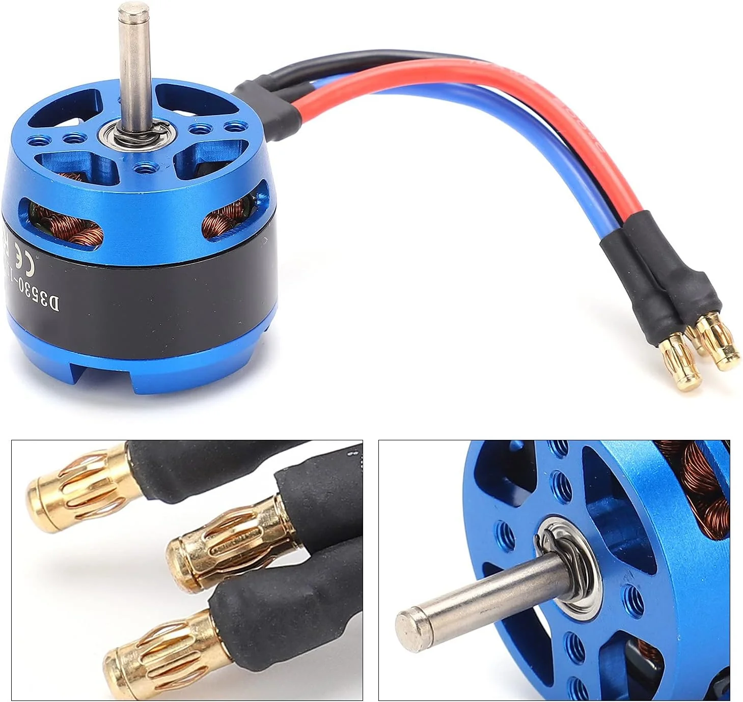 موتور براشلس 1100KV، موتور براشلس برای پهپاد RC مدل 3530-1100KV، عملکرد عالی برای هواپیمای کنترل از راه دور RC مناسب برای ورزش موتور براشلس 1100KV، موتور براشلس برای پهپاد RC مدل 3530-1100KV، عملکرد عالی برای هواپیمای کنترل از راه دور RC مناسب برای ورزش