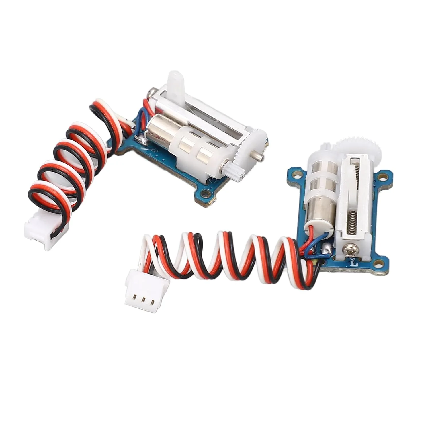 سروو دیجیتال هواپیمای RC، فوق سبک 1.5 گرمی 900-2100us خطی دیجیتال برای مینی پهپاد هواپیمای بال ثابت 3.7V-6V (دو عدد)