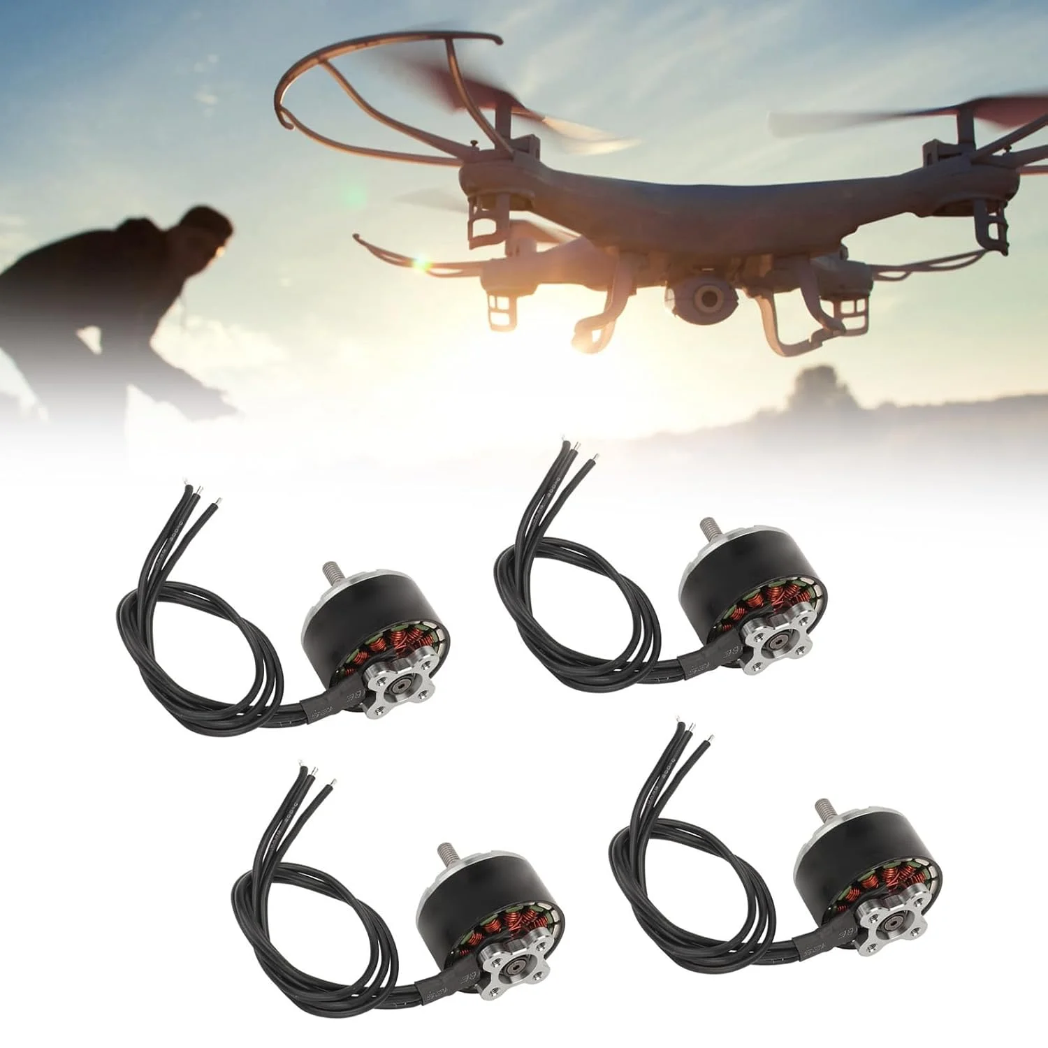 موتور براشلس پهپاد FPV عمومی، آمپ کم - موتورهای Chitcopter. (640KV)