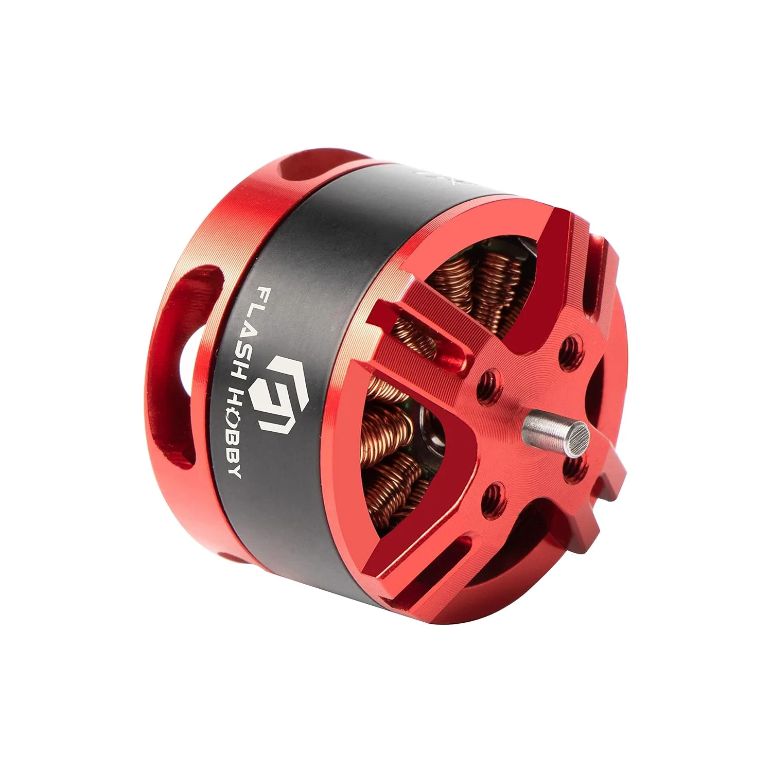 موتور براشلس فلاش هابی BE1806 2300KV نسخه مسابقه ای برای قطعات مولتی کوپتر، مناسب برای پهپادهای میکرو 160 تا 210 (2300kv قرمز)