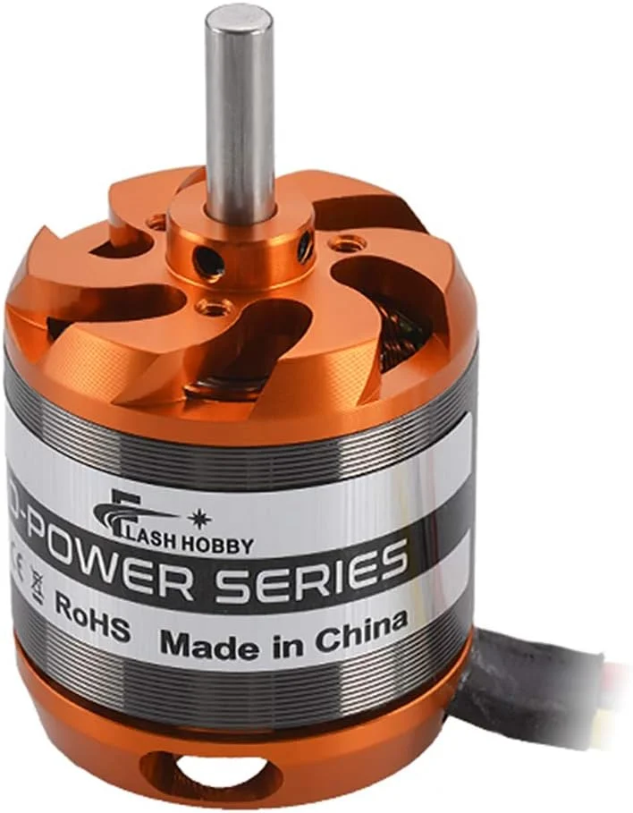 موتور براشلس اوترانر فلش هابی مدل D3542 با سرعت 1000KV برای مینی مولتی کوپترها و هواپیماهای RC (1000kv)