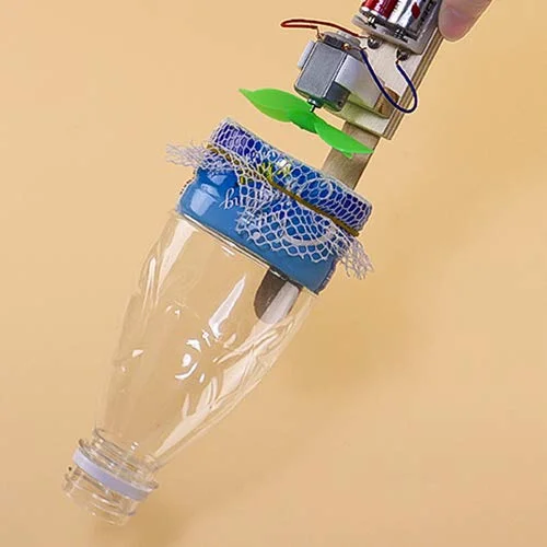 موتور میکرو DC نوع 130 Gikfun با ولتاژ 1 تا 6 ولت برای آردوینو، پروژه‌های سرگرمی، رباتیک، کیت‌های STEM، پهپادها و الکترونیک کوچک DIY (بسته 6 عددی) EK1894