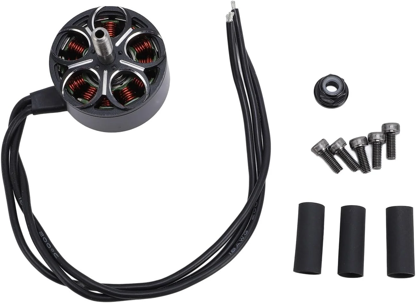 موتور براشلس هواپیمای آرسی، موتور هواپیمای مدل، موتور مسابقه FPV، موتور براشلس پهپاد، موتور سبک وزن 1115KV برای هواپیمای مدل آرسی