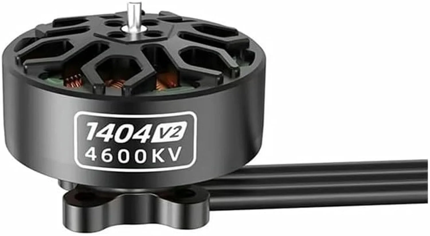 موتور براشلس 1404-4600KV با شفت 1.5 میلی‌متری 9N12P، مناسب برای کوادکوپترهای 2.5 تا 4 اینچی و پهپادهای FPV 2.5 اینچی 4S (4 عدد)