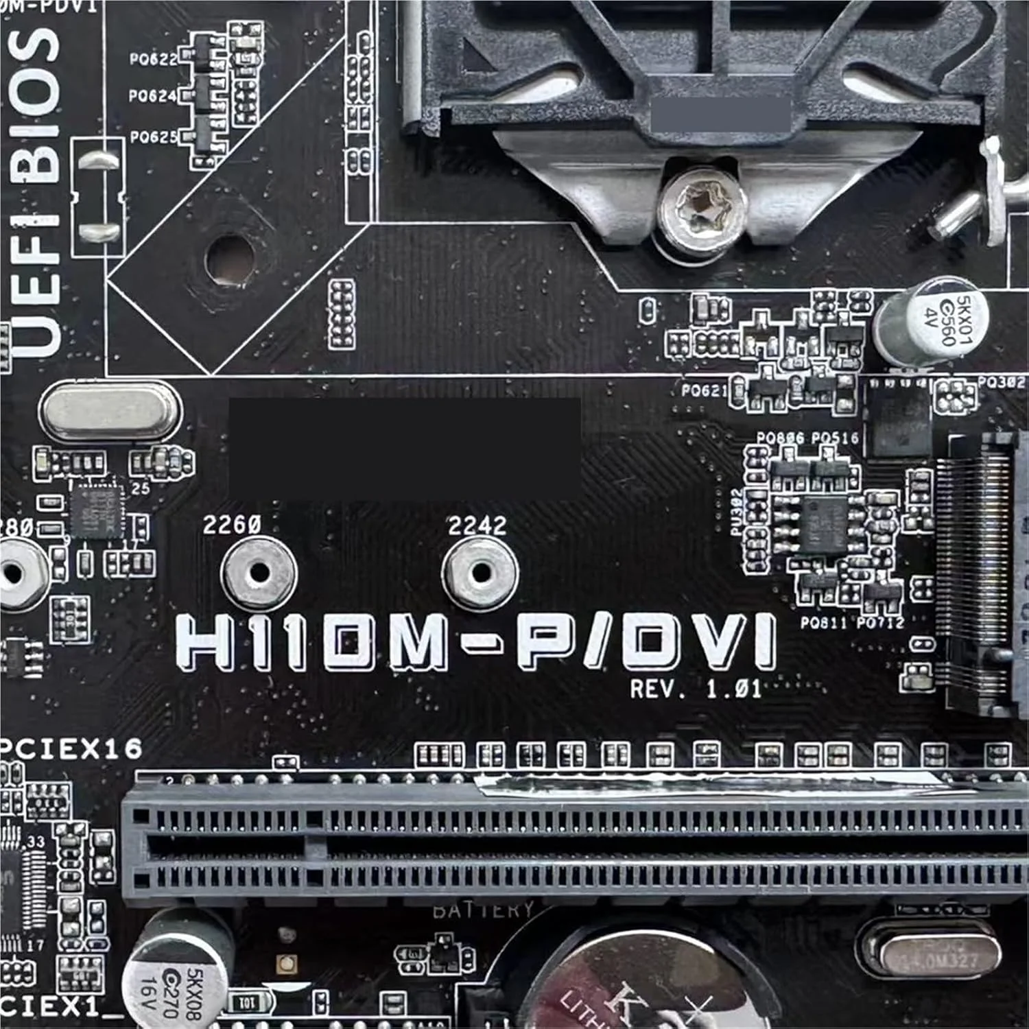 مادربرد H110M-P/DVI مدل LGA 1151 H110 DDR4 با ظرفیت 32 گیگابایت و پشتیبانی از پردازنده های i3-6100 7300 6400 6600 7500 6700 7700 مادربرد H110M-P/DVI مدل LGA 1151 H110 DDR4 با ظرفیت 32 گیگابایت و پشتیبانی از پردازنده های i3-6100 7300 6400 6600 7500 6700 7700