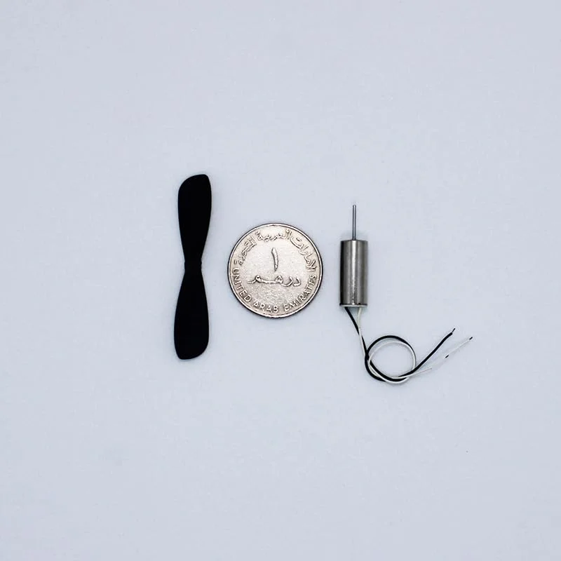 موتور میکرو بدون هسته با پروانه، سرعت بالا 50000 دور در دقیقه، محور بلند برای مدل هواپیما، کوادکوپتر، DIY