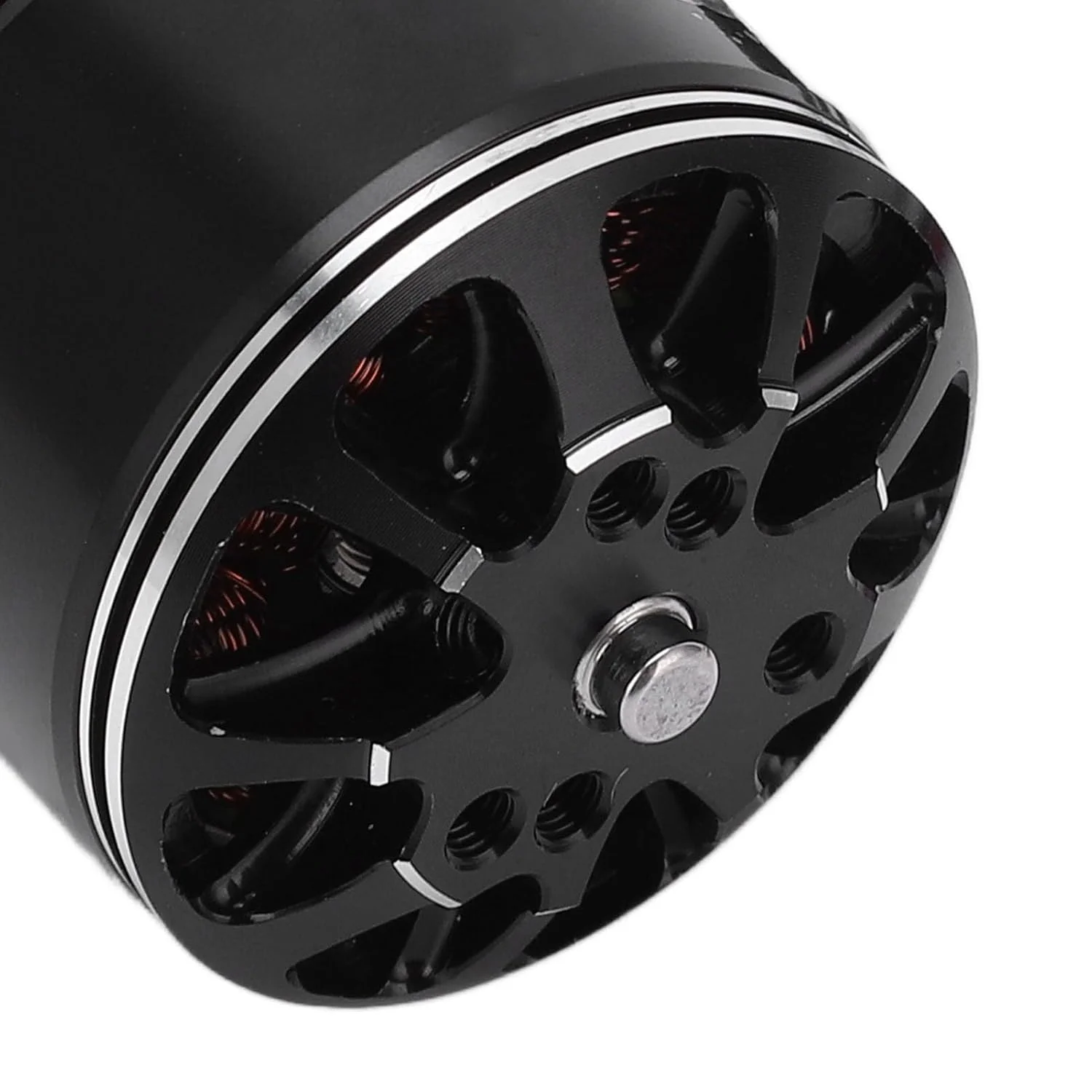 موتور براشلس کوادکوپتر Domary RC D3536EVO 3-4S Lipo با حداکثر کارایی برای علاقه مندان به آرسی - مشکی (1000KV)