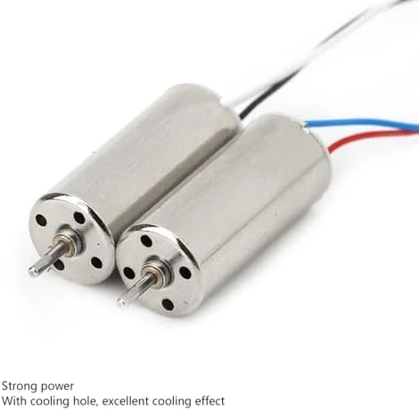 دو عدد موتور کرولس 8520 برش خورده توخالی 8.5x20 میلیمتری موتور پهپاد 3-5 ولت 0.15 آمپر 35000 دور در دقیقه - 50000 دور در دقیقه برای کوادکوپتر پهپاد RC DIY دو عدد موتور کرولس 8520 برش خورده توخالی 8.5x20 میلیمتری موتور پهپاد 3-5 ولت 0.15 آمپر 35000 دور در دقیقه - 50000 دور در دقیقه برای کوادکوپتر پهپاد RC DIY