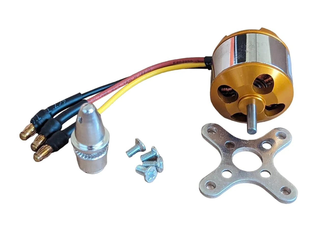 موتور براشلس A2212 با KV 1000 برای هواپیماهای RC، مولتی‌کوپتر و موتورهای براشلس اوت‌رانر