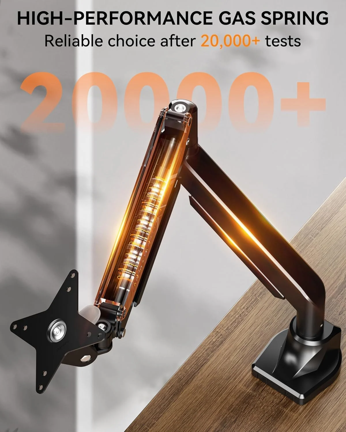 بازوی مانیتور سنگین - پایه مانیتور 15 کیلوگرمی برای صفحه نمایش های فوق عریض تا 49 اینچ، فنری گازی، بازوی مانیتور تکی کامپیوتر خمیده برای صفحه نمایش های گیمینگ 34/49 اینچ بازوی مانیتور سنگین - پایه مانیتور 15 کیلوگرمی برای صفحه نمایش های فوق عریض تا 49 اینچ، فنری گازی، بازوی مانیتور تکی کامپیوتر خمیده برای صفحه نمایش های گیمینگ 34/49 اینچ