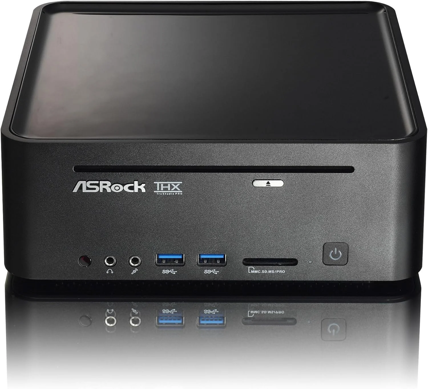 سیستم Barebone ASRock VISION 3D 137B با پردازنده Core i3-370M، حافظه رم 4 گیگابایت، هارد دیسک 500 گیگابایت و درایو BD Combo به همراه ریموت MCE