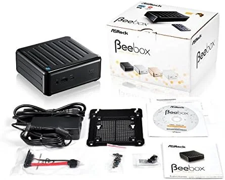 قطعات سیستم Barebone ای‌اس‌راک BEEBOX-S 6200U/B/BB/US/ASR با ۳۲ گیگابایت رم