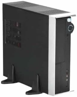 سیستم Barebone کامپیوتر Foxconn Atom Dual-core D525/Intel NM10/A&V&GbE مدل R10-D4 (مشکی)