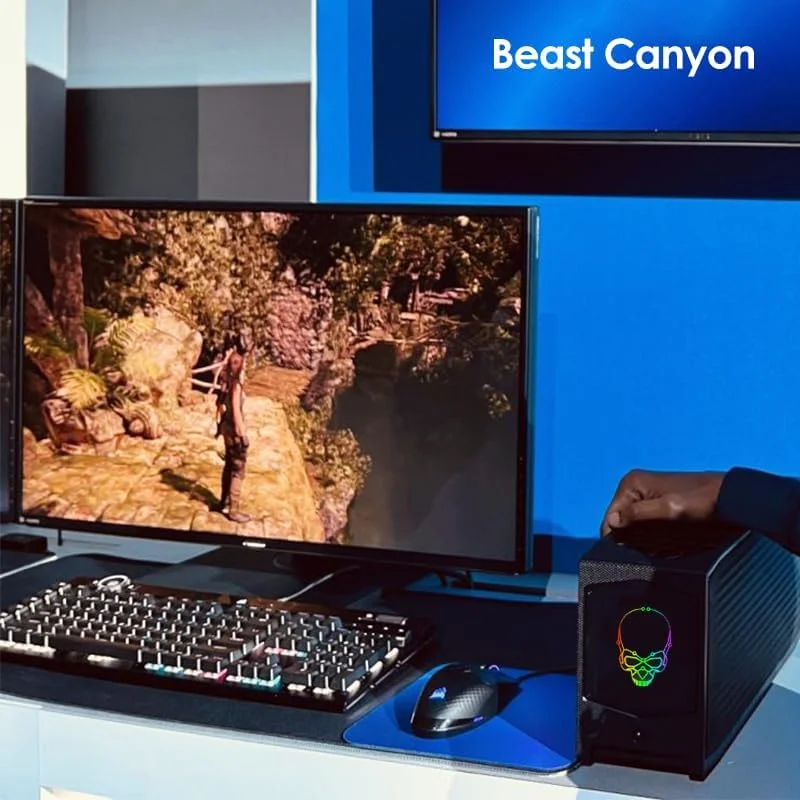 مینی دسکتاپ خانگی و اداری BRENUC NUC 11 Extreme NUC11BTMi9 با پردازنده Intel Core i9-11900KB (هشت هسته/شانزده رشته، تا 4.9 گیگاهرتز)، گرافیک UHD، وای فای 6E، بلوتوث 5.2، HDMI، USB 3.1 و کارت SD مینی دسکتاپ خانگی و اداری BRENUC NUC 11 Extreme NUC11BTMi9 با پردازنده Intel Core i9-11900KB (هشت هسته/شانزده رشته، تا 4.9 گیگاهرتز)، گرافیک UHD، وای فای 6E، بلوتوث 5.2، HDMI، USB 3.1 و کارت SD