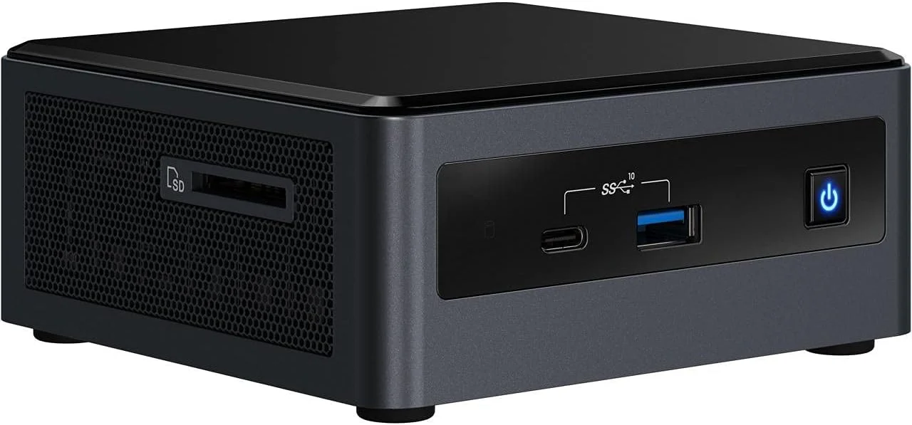 سیستم Barebone اینتل NUC 10 Performance مدل NUC10i3FNHN - مینی پی سی - سوکت BGA-1528 پردازنده Core i3 نسل دهم i3-10110U دو هسته ای