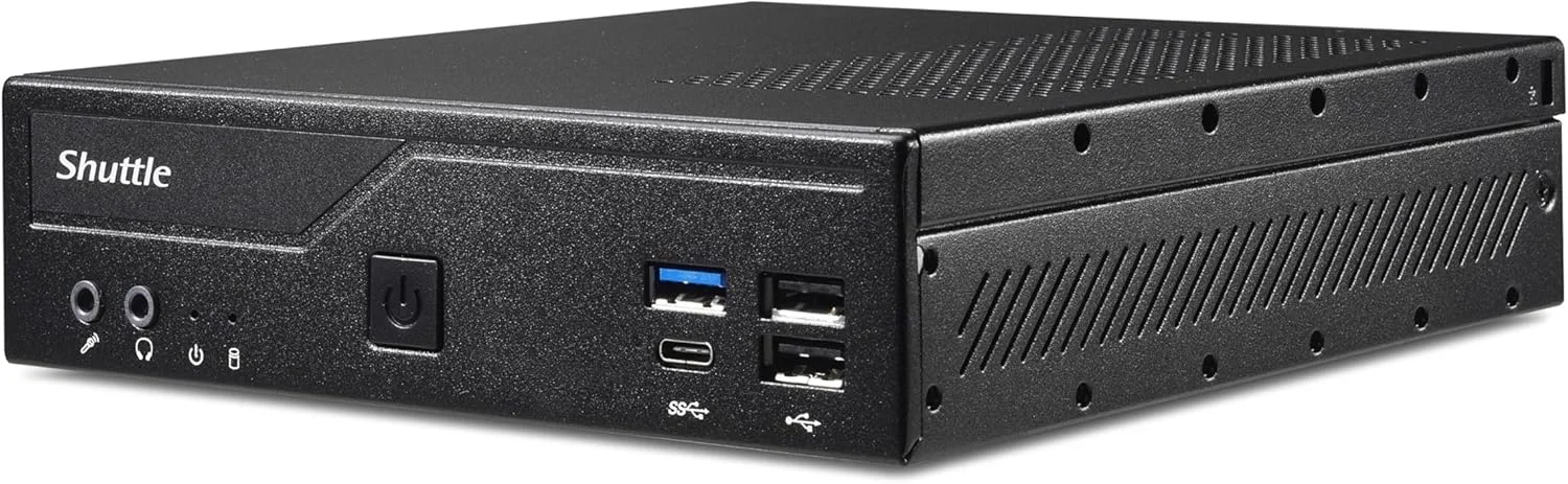سیستم Barebone شاتل XPC Slim DH610S اینتل - کامپیوتر باریک - سوکت LGA-1700 - پشتیبانی از 1 پردازنده، مشکی سیستم Barebone شاتل XPC Slim DH610S اینتل - کامپیوتر باریک - سوکت LGA-1700 - پشتیبانی از 1 پردازنده، مشکی