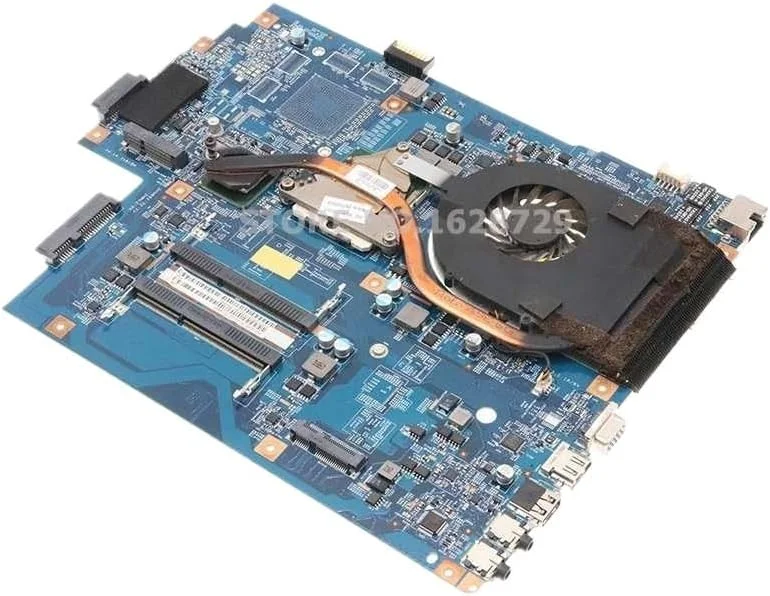 مادربرد 4HN01.01M مناسب برای 7741 7741G i3 به همراه هیت سینک، جایگزین مادربرد 7551 7551G (پردازنده I3)