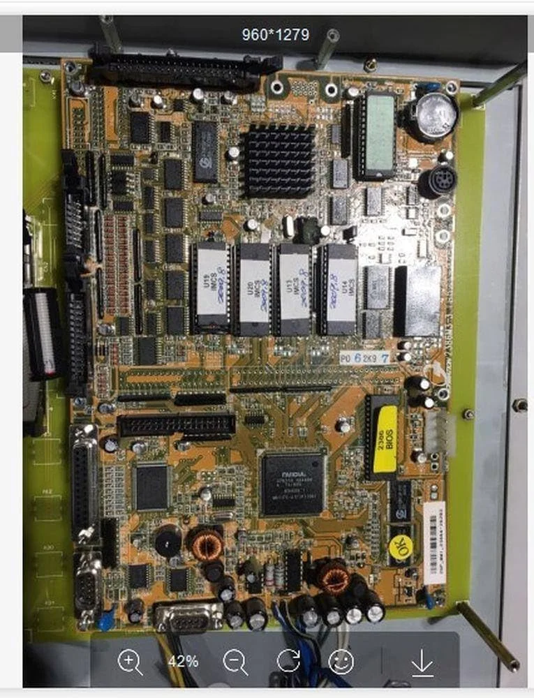 برد نمایشگر کامپیوتر 1-3386M1، برد MMI3386، برد نمایشگر کامپیوتر دستگاه قالب گیری تزریقی