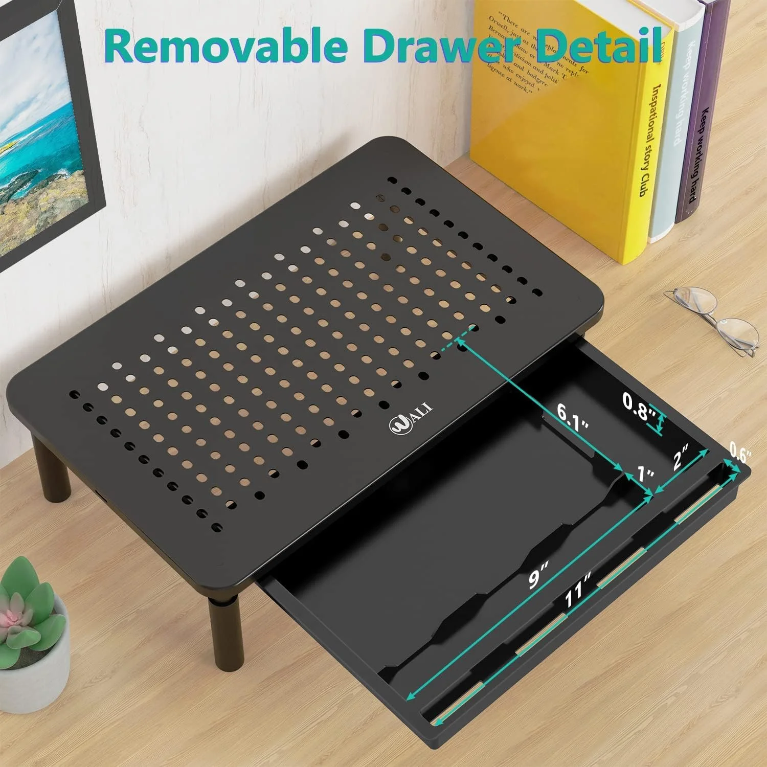 پایه مانیتور کامپیوتر، پایه لپ تاپ، پایه مانیتور دوتایی برای سازماندهی میز، مانیتور، لپ تاپ، کامپیوتر شخصی، پرینتر، مناسب برای استفاده در دفتر کار خانگی، بدون نیاز به مونتاژ به همراه کشوی تلفن پایه مانیتور کامپیوتر، پایه لپ تاپ، پایه مانیتور دوتایی برای سازماندهی میز، مانیتور، لپ تاپ، کامپیوتر شخصی، پرینتر، مناسب برای استفاده در دفتر کار خانگی، بدون نیاز به مونتاژ به همراه کشوی تلفن