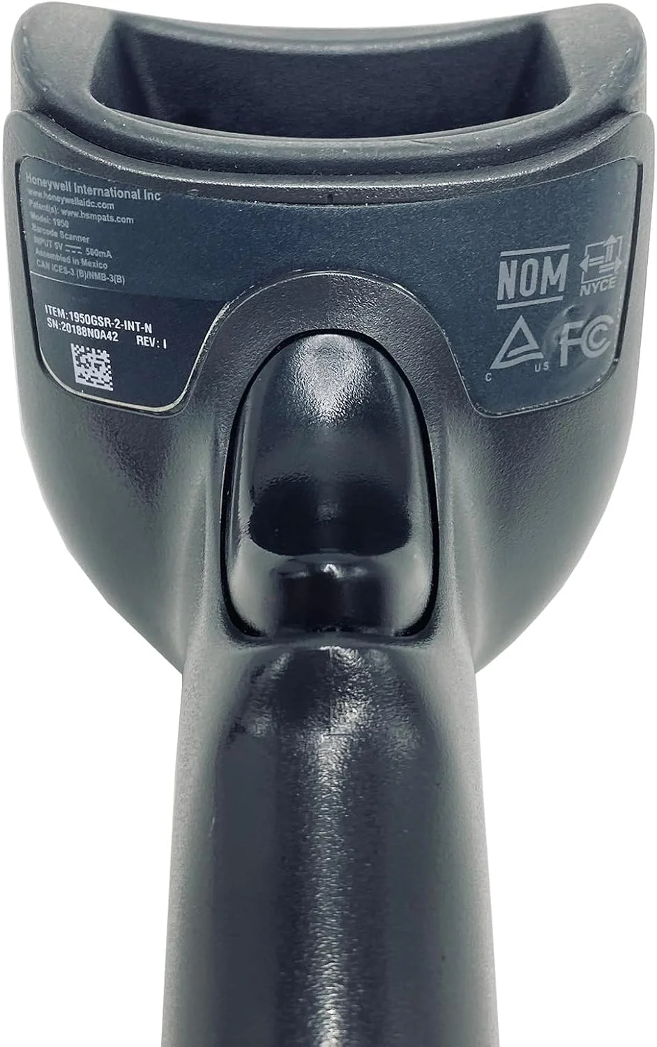 اسکنر تک بعدی/دو بعدی هانیول زنون 1950، مشکی، RS232، مدل 1950GSR-2-R