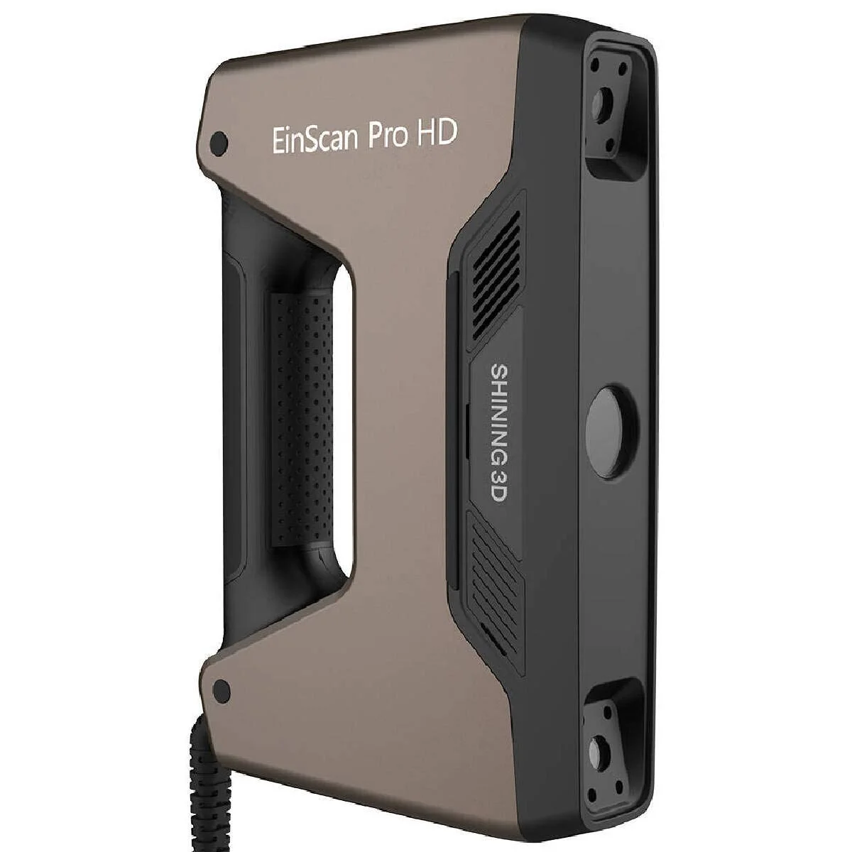 اسکنر سه بعدی دستی EinScan Pro HD مدل 2024 به همراه بسته صنعتی و بسته رنگی HD، نرم افزار CAD SolidEdge Shining3D برای مهندسی معکوس، بهداشت و درمان، تولید، تحقیقات، هنر و طراحی