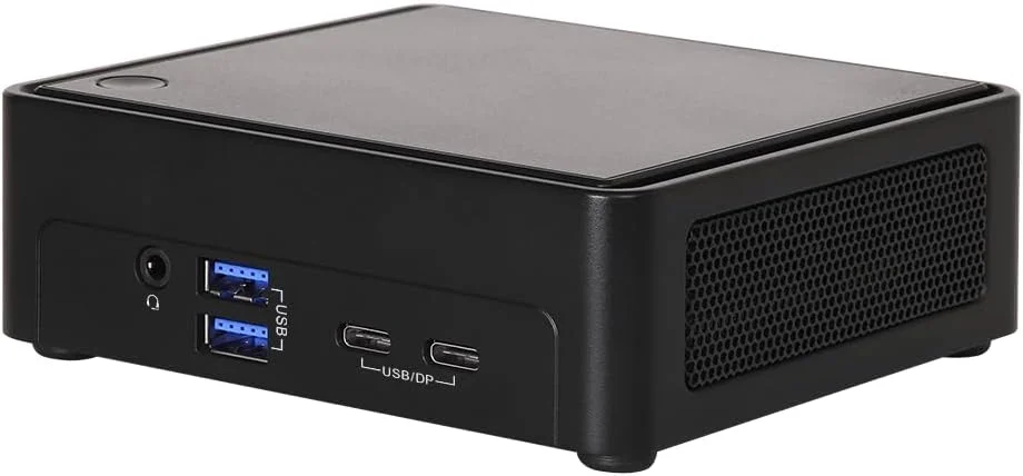 مینی پی سی NUCS(Slim) BOX-125H، پردازنده Intel Core Ultra 5، گرافیک Arc، Intel AI Boost، DDR5 5600 تا 96 گیگابایت، دو فضای ذخیره سازی، نمایشگر 4K چهارتایی، 2.5G Dual LAN، Wi-Fi 6E، 6 USB، Thunderbolt™ 4