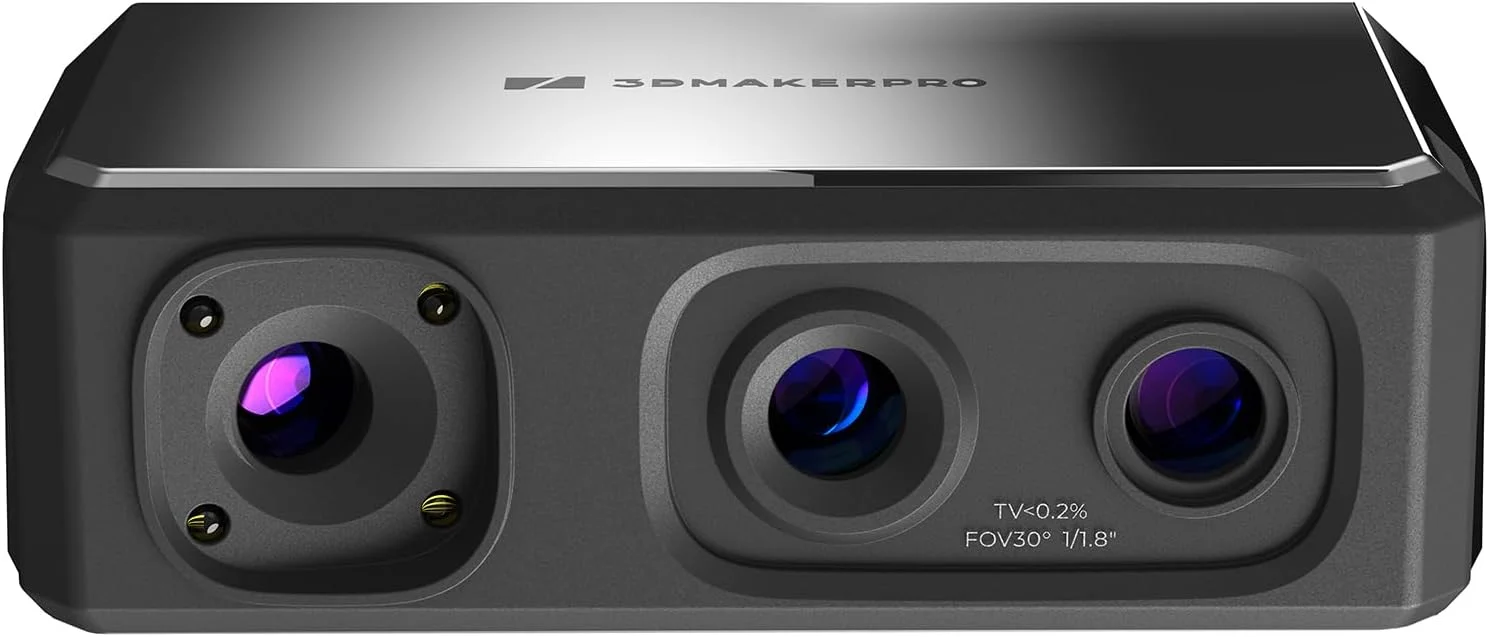 اسکنر سه بعدی Seal Lite برای پرینتر سه بعدی با دقت 0.02 میلی متر، سرعت اسکن 10 فریم در ثانیه - اسکن بدون علامت لرزش، اسکنر مدل سه بعدی سازگار با سیستم عامل های Android/iOS/Win10/OS